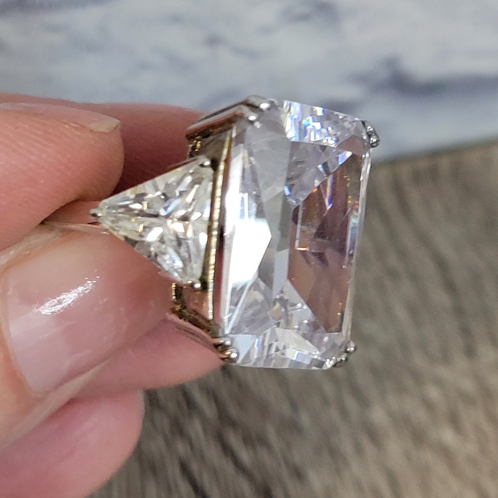 Costume Statement Ring Size Unknown - image 2